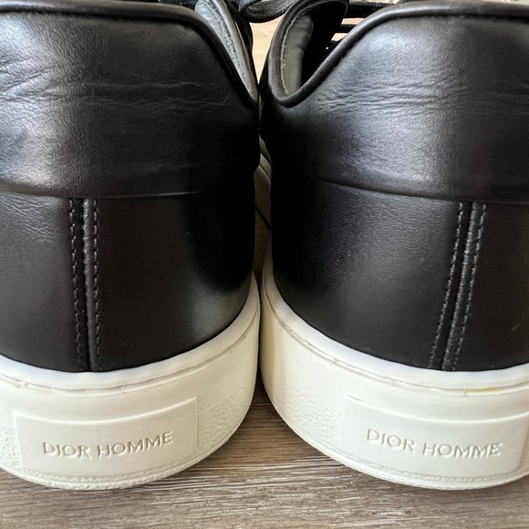 Dior Men's Leather Sneakers - Black - Picture 5 of 6